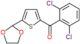 (2,6-dichlorophenyl)-[5-(1,3-dioxolan-2-yl)-2-thienyl]methanone