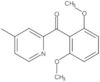 (2,6-Dimethoxyphenyl)(4-methyl-2-pyridinyl)methanone