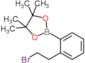 2-[2-(2-bromoethyl)phenyl]-4,4,5,5-tetramethyl-1,3,2-dioxaborolane