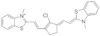 2-[2-[2-Chloro-3-[2-(3-methyl-3H-benzthiazol-2-ylidene)-ethylidene]-1-cyclopenten-1-yl]ethenyl]-...