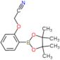 2-[2-(4,4,5,5-Tetramethyl-1,3,2-dioxaborolan-2-yl)phenoxy]acetonitrile