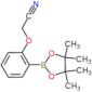 [2-(4,4,5,5-tetramethyl-1,3,2-dioxaborolan-2-yl)phenoxy]acetonitrile