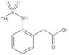 2-[(Methylsulfonyl)amino]benzeneacetic acid