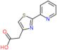 [2-(pyridin-2-yl)-1,3-thiazol-4-yl]acetic acid