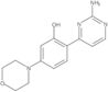 2-(2-Amino-4-pyrimidinyl)-5-(4-morpholinyl)phenol