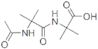 Alanine, N-(N-acetyl-2-methylalanyl)-2-methyl- (9CI)