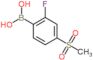 (2-fluoro-4-methylsulfonyl-phenyl)boronic acid