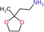 2-(2-methyl-1,3-dioxolan-2-yl)ethanamine