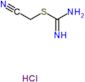 Carbamimidothioic acid, cyanomethyl ester, hydrochloride (1:1)