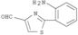 4-Thiazolecarboxaldehyde,2-(2-aminophenyl)-
