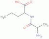 N-DL-alanyl-DL-norvaline