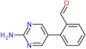 2-(2-Amino-5-pyrimidinyl)benzaldehyde