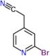 2-(2-bromo-4-pyridyl)acetonitrile