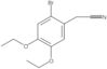 2-Bromo-4,5-diethoxybenzeneacetonitrile
