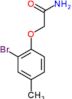 2-(2-bromo-4-methylphenoxy)acetamide