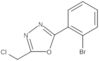 2-(2-Bromophenyl)-5-(chloromethyl)-1,3,4-oxadiazole