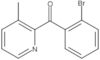 (2-Bromophenyl)(3-methyl-2-pyridinyl)methanone