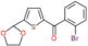 (2-Bromophenyl)[5-(1,3-dioxolan-2-yl)-2-thienyl]methanone