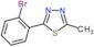 2-(2-Bromophenyl)-5-methyl-1,3,4-thiadiazole