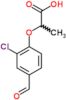 2-(2-chloro-4-formylphenoxy)propanoic acid