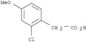 Benzeneacetic acid, 2-chloro-4-methoxy-