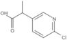 6-Chloro-α-methyl-3-pyridineacetic acid