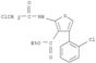 3-Thiophenecarboxylicacid, 2-[(2-chloroacetyl)amino]-4-(2-chlorophenyl)-, ethyl ester