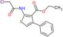 ethyl 2-[(chloroacetyl)amino]-4-phenylthiophene-3-carboxylate