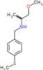 1-methoxy-N-[4-(methylsulfanyl)benzyl]propan-2-amine