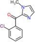 (2-chlorophenyl)(1-methyl-1H-imidazol-2-yl)methanone