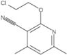 2-(2-Chloroethoxy)-4,6-dimethyl-3-pyridinecarbonitrile