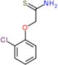 2-(2-chlorophenoxy)ethanethioamide