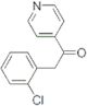 2-(2-chlorophenyl)-1-(4-pyridinyl)-1-ethanone