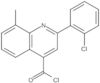 2-(2-Clorofenil)-8-metil-4-quinolinocarbonil cloreto