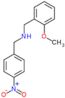 1-(2-methoxyphenyl)-N-(4-nitrobenzyl)methanamine