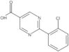 2-(2-Chlorophenyl)-5-pyrimidinecarboxylic acid