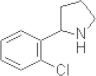 2-(2-chlorophenyl)pyrrolidine