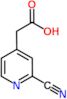2-(2-cyano-4-pyridyl)acetic acid