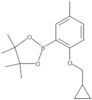 2-[2-(Cyclopropylmethoxy)-5-methylphenyl]-4,4,5,5-tetramethyl-1,3,2-dioxaborolane