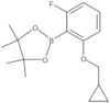 2-[2-(Cyclopropylmethoxy)-6-fluorophenyl]-4,4,5,5-tetramethyl-1,3,2-dioxaborolane