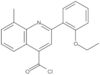 2-(2-Ethoxyphenyl)-8-methyl-4-quinolinecarbonyl chloride