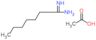 acetic acid; heptanamidine