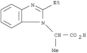 1H-Benzimidazole-1-aceticacid, 2-ethyl-a-methyl-