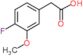 2-(4-fluoro-3-methoxy-phenyl)acetic acid