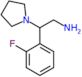 2-(2-fluorophenyl)-2-pyrrolidin-1-ylethanamine