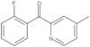 (2-Fluorophenyl)(4-methyl-2-pyridinyl)methanone