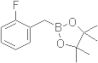 2-[(2-Fluorophenyl)methyl]-4,4,5,5-tetramethyl-1,3,2-dioxaborolane