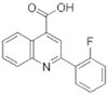 2-(2-FLUOROPHENYL)-4-QUINOLINECARBOXYLIC ACID