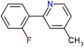 2-(2-fluorophenyl)-4-methylpyridine