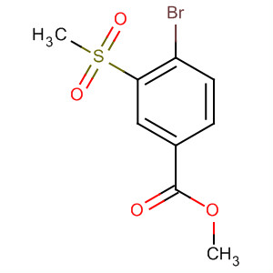 Benzoic acid, 4-bromo-3-(methylsulfonyl)-, methyl ester